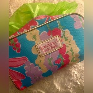 NEW Lilly Pulitzer For Estee Lauder Dragonfly Snapdragon Makeup Bag